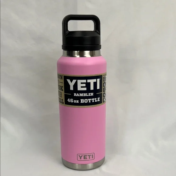 Yeti Rambler 46 oz Bottle in Power Pink - NWT - Picture 1 of 9